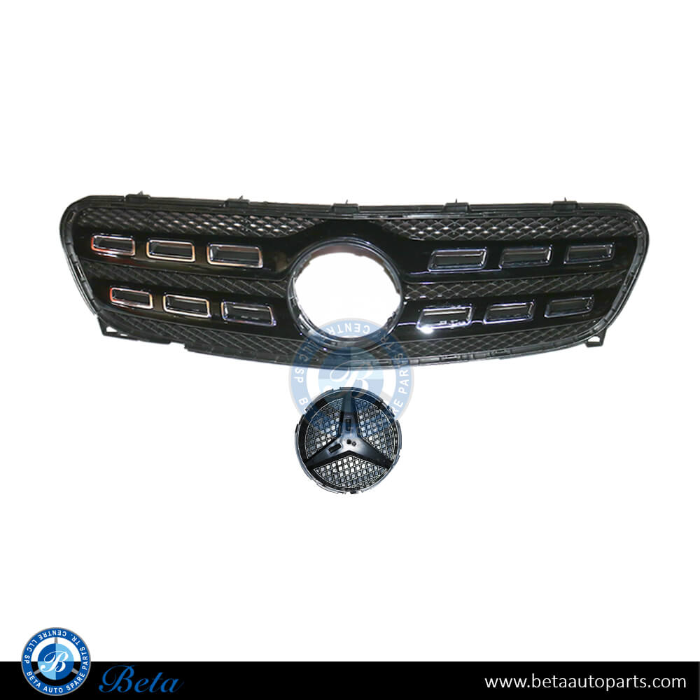 Radiator Grille for Mercedes GLA-Class 2017-2020 models, Part Number 1568886400 Radiator Grille for Mercedes GLA-Class 2017-2020 models, Part Number 1568886400
